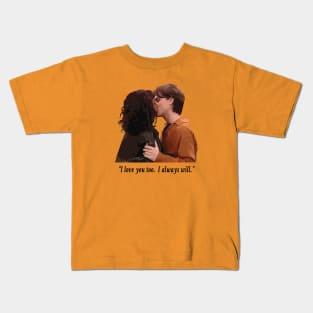 Shawn and Angela Kiss Shirt - Boy Meets World Kids T-Shirt